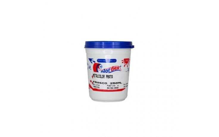 METALCOLOR-prata 001 250ml