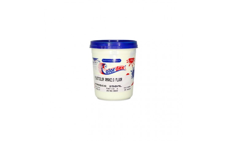 PLASTCOLOR AMARELO FLUOR 250ML TOM