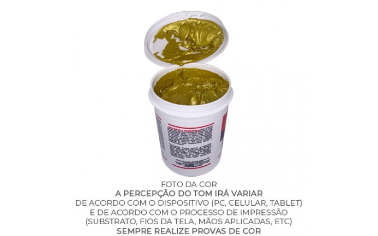 TINTA HIDROCRYL SUPER METALIZADO-ouro aliança 609 250ml-tom