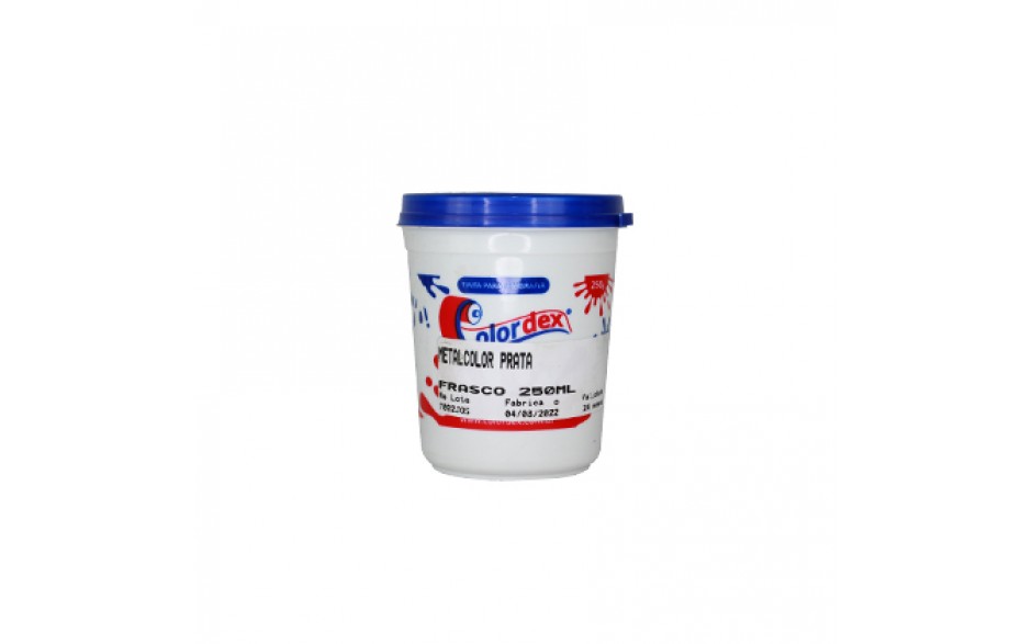 METALCOLOR-prata 001 250ml