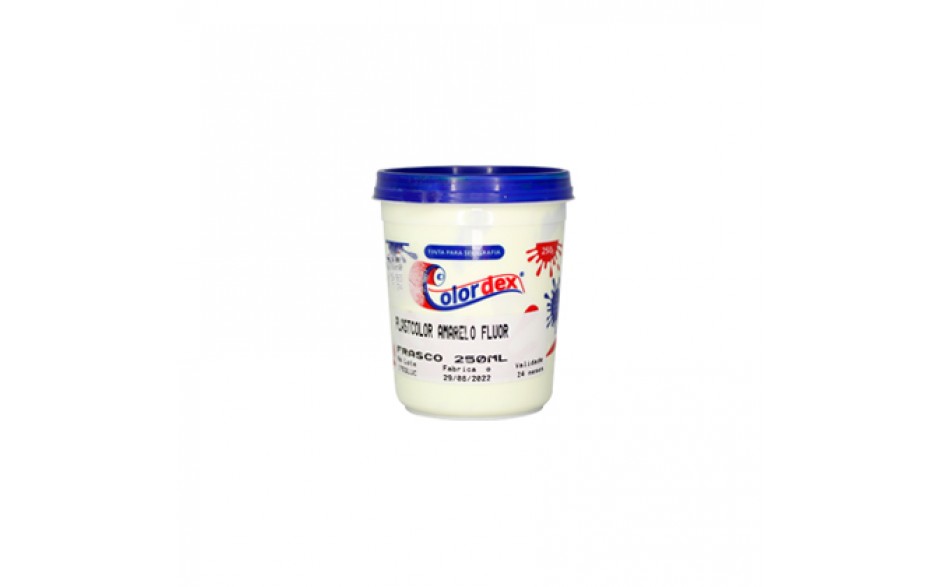 PLASTCOLOR AMARELO FLUOR 250ML TOM