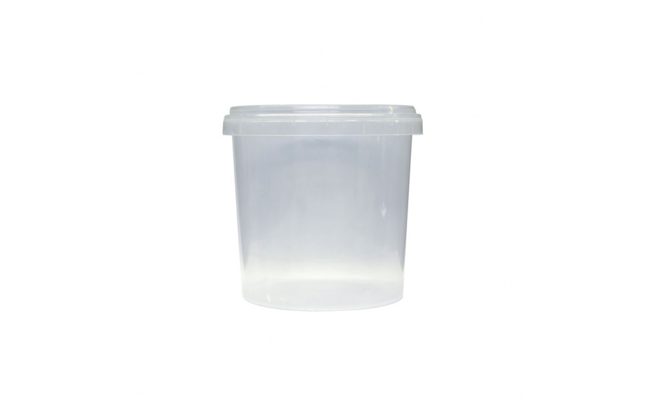 POTE PLASTICO TRANSPATENTE