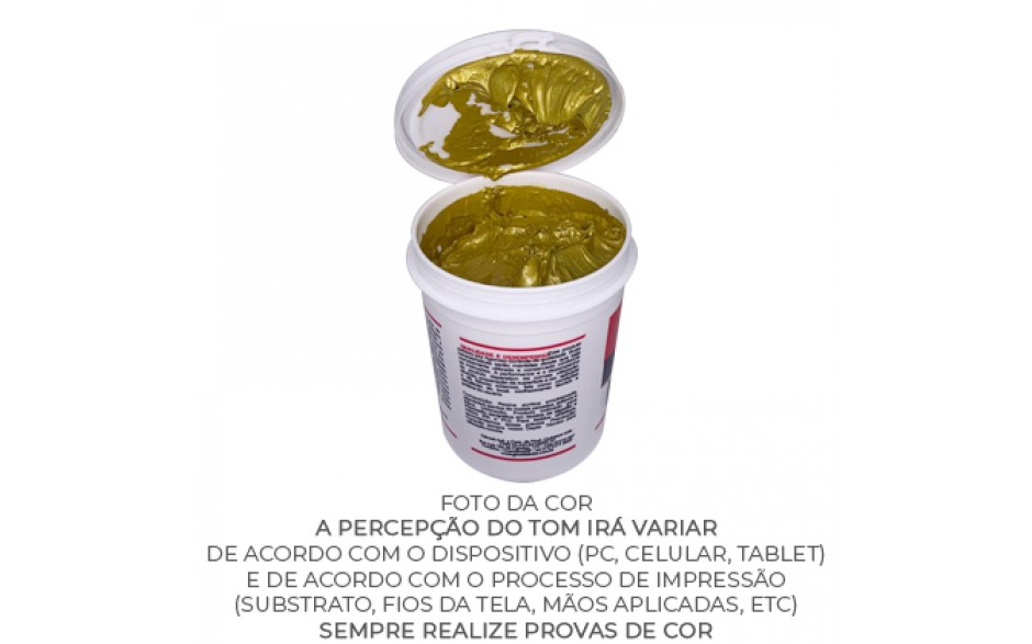TINTA HIDROCRYL SUPER METALIZADO-ouro aliança 609 250ml-tom