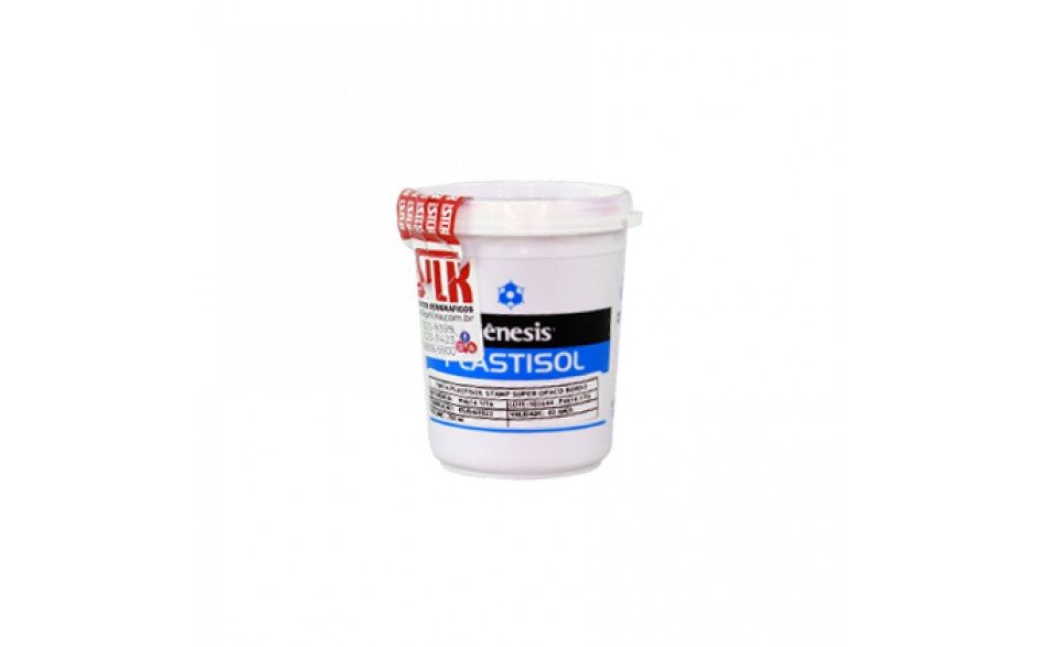 TINTA PLASTISOL STAMP SUPER OPACO - preto 025 - 250ml