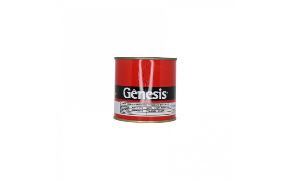 VINÍLICA BRILHANTE-vermelho escarlate 011 220ml